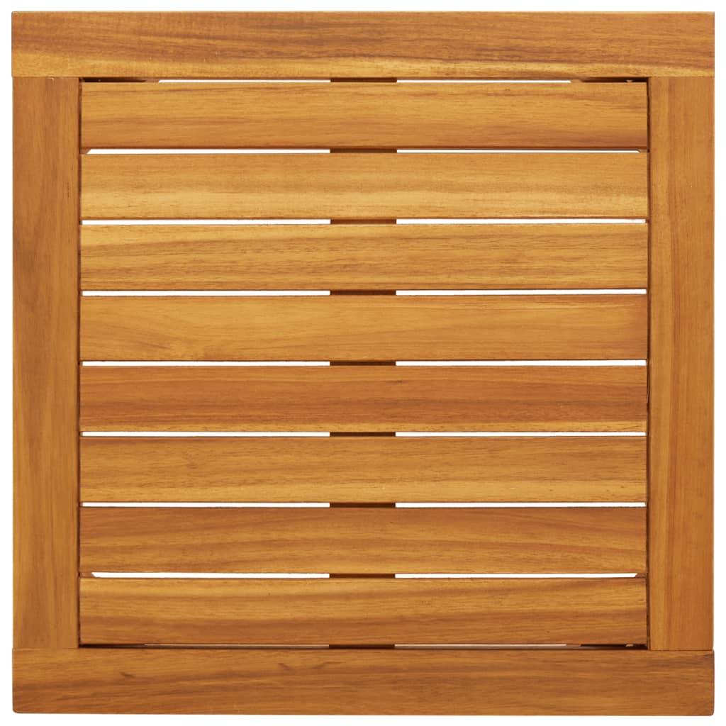 5 pcs salon de jardin - Mobilier d'extérieur - Mobilier de jardin beige résine tressée et bois d'acacia - Image 7