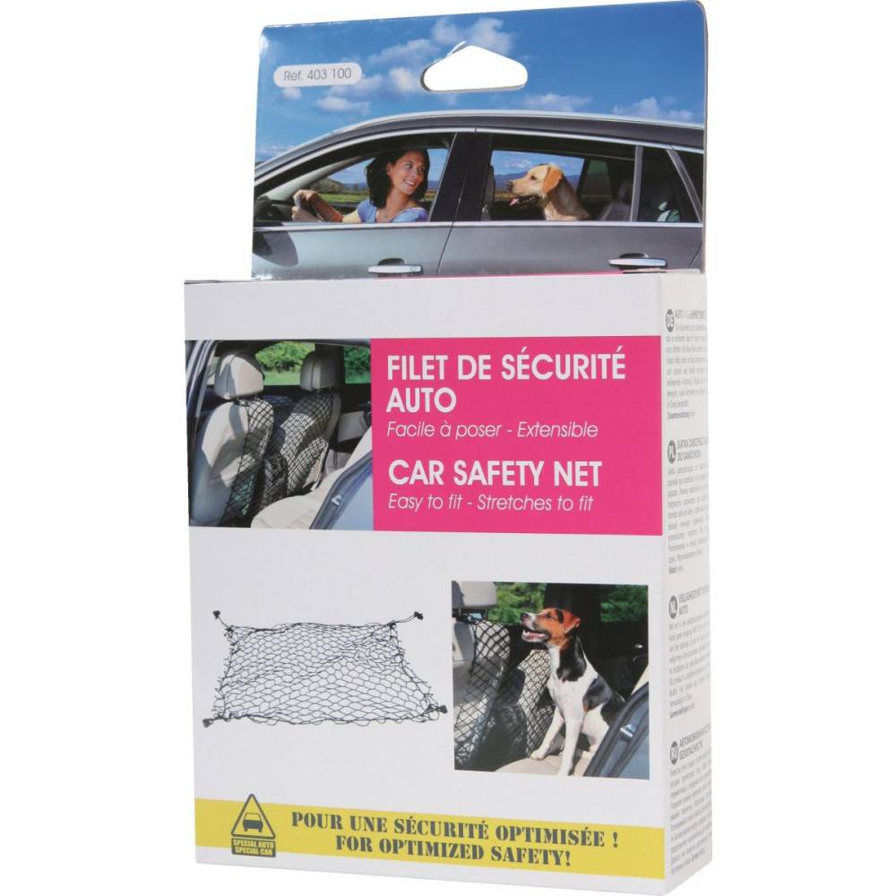 animallparadise - Filet sécurité pare chien universel pour voiture - Imagen 2