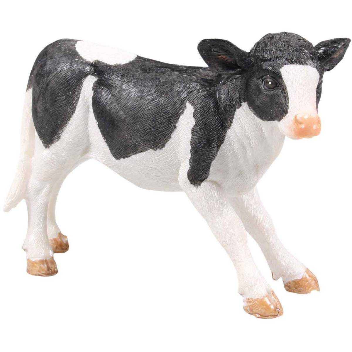 Farmwood Animals - Vache en résine 17.5 x 6 x 12.5 cm - Imagen 1