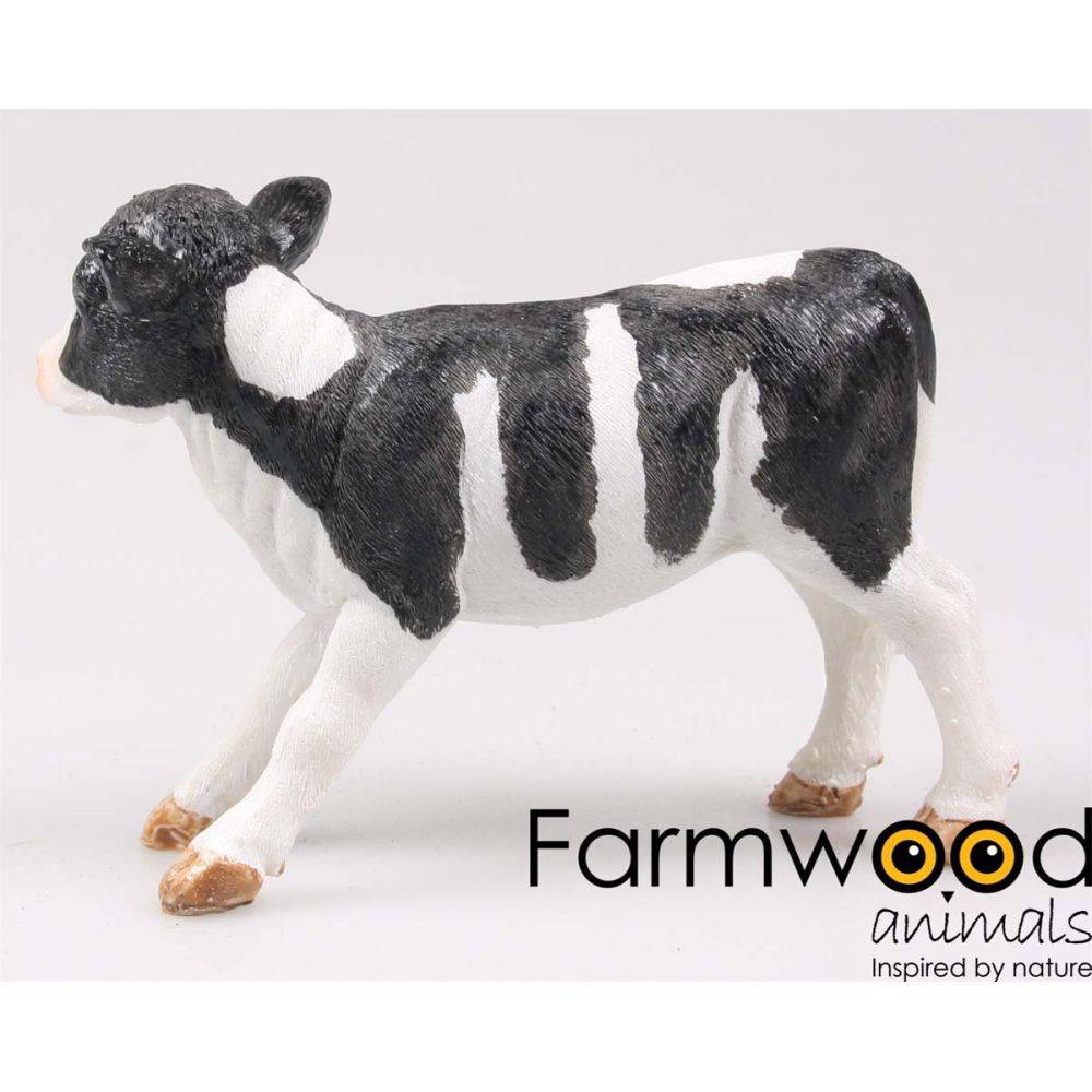 Farmwood Animals - Vache en résine 17.5 x 6 x 12.5 cm - Imagen 2