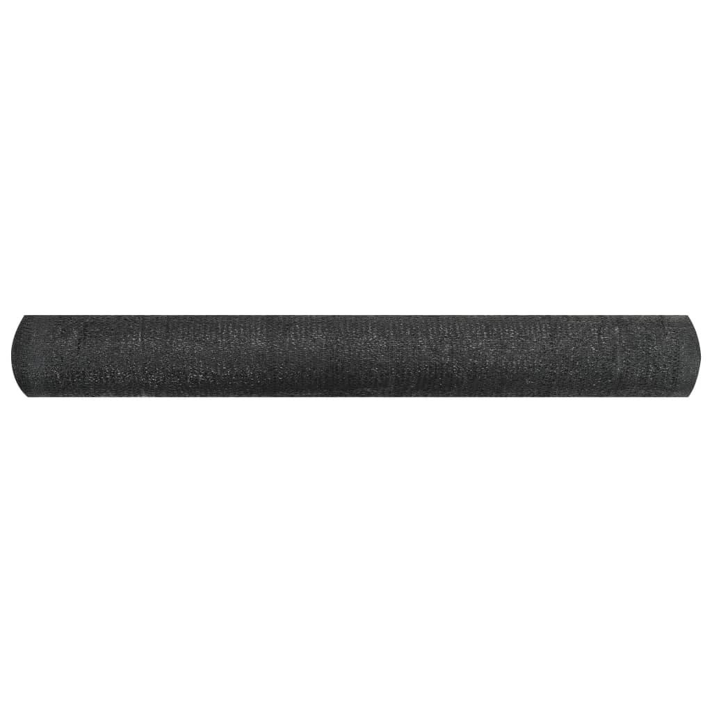 Helloshop26 - Filet brise-vue 3,6x50 m PEHD 150 g/m² noir - Imagen 2