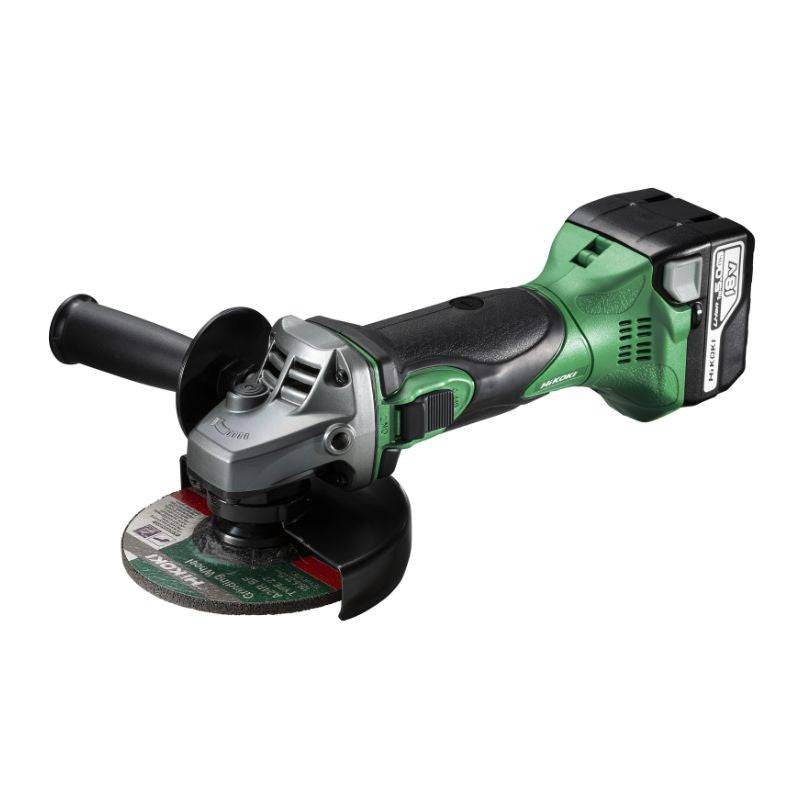 Meuleuse HIKOKI G18DSL2WUZ - Ø125mm 18V Li-Ion - 1 batterie 5,0Ah + chargeur en coffret Hit Case Hikoki - Imagen 2