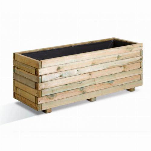 Jardipolys - Bac rectangle 80 cm FIRST - L. 80 x P. 40 x H. 27 cm - 55 L - avec film plastique de protection Jardipolys - Imagen 4