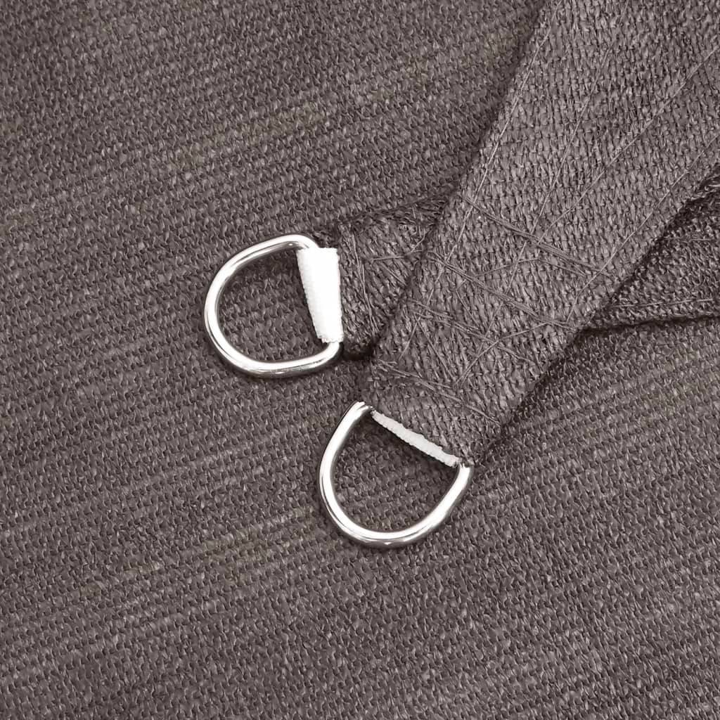 Maison Chic - Voile d'ombrage - Voile solaire 160 g/m² Anthracite 3/4x2 m PEHD - Image 6