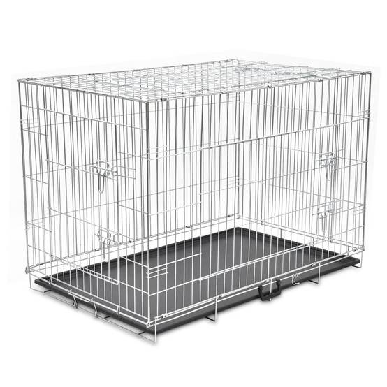 Cage extérieur/intérieur - Cage métallique et pliable pour chiens XXL - Image 2