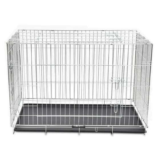 Cage extérieur/intérieur - Cage métallique et pliable pour chiens XXL - Image 1