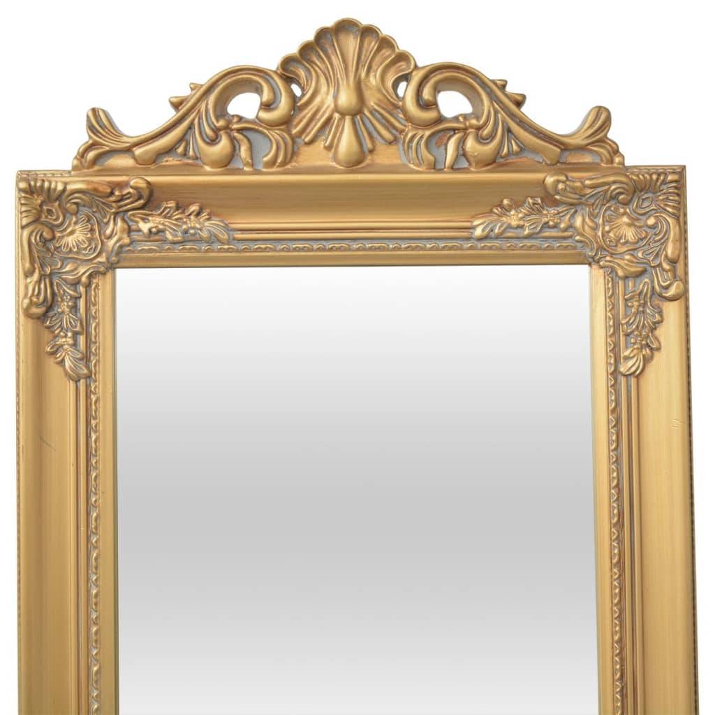 Maison Chic - Miroir sur pied Style baroque 160x40 cm Doré Maison Chic - Image 3
