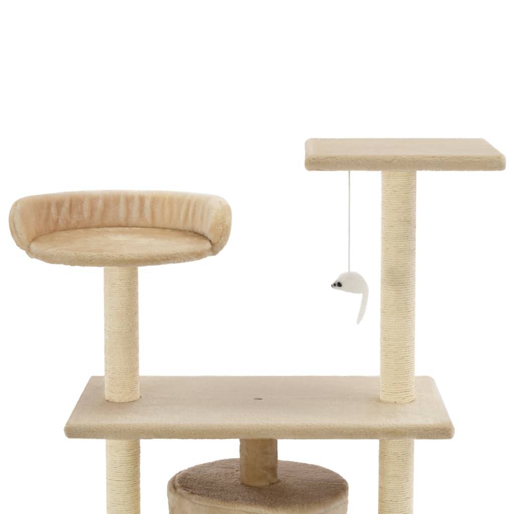 Arbre à chat  Sophie-Manon Beige  60 X 35 cm  - P87209B - Image 4