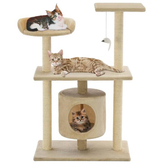 Arbre à chat Sophie-Manon Beige 60 X 35 cm - P87209B - Image 1