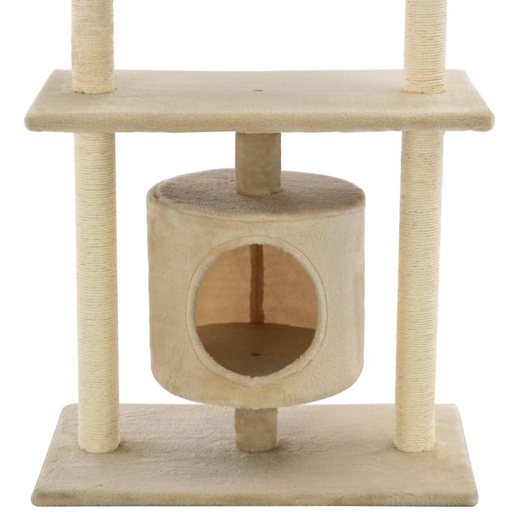Arbre à chat  Sophie-Manon Beige  60 X 35 cm  - P87209B - Image 7
