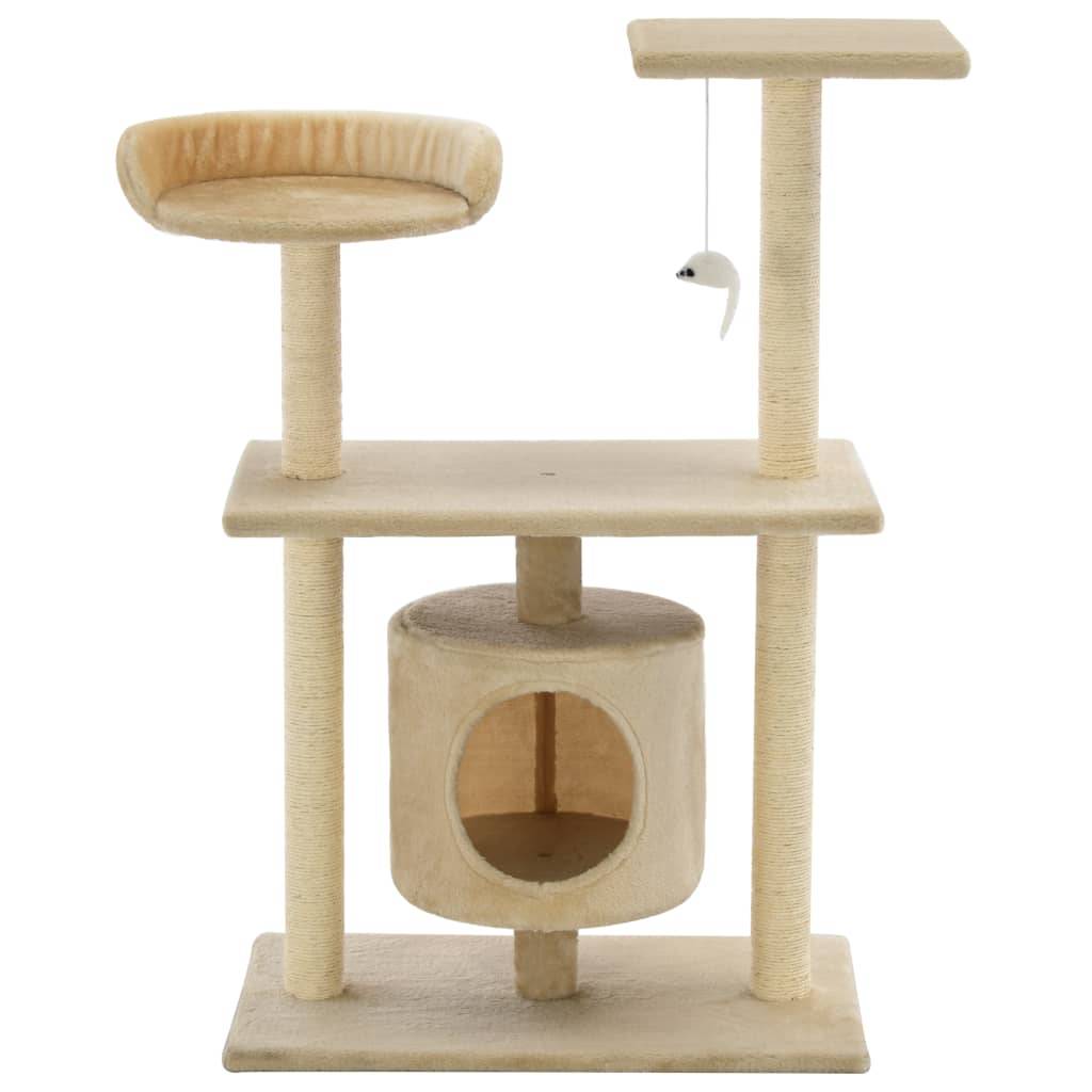 Arbre à chat  Sophie-Manon Beige  60 X 35 cm  - P87209B - Image 3