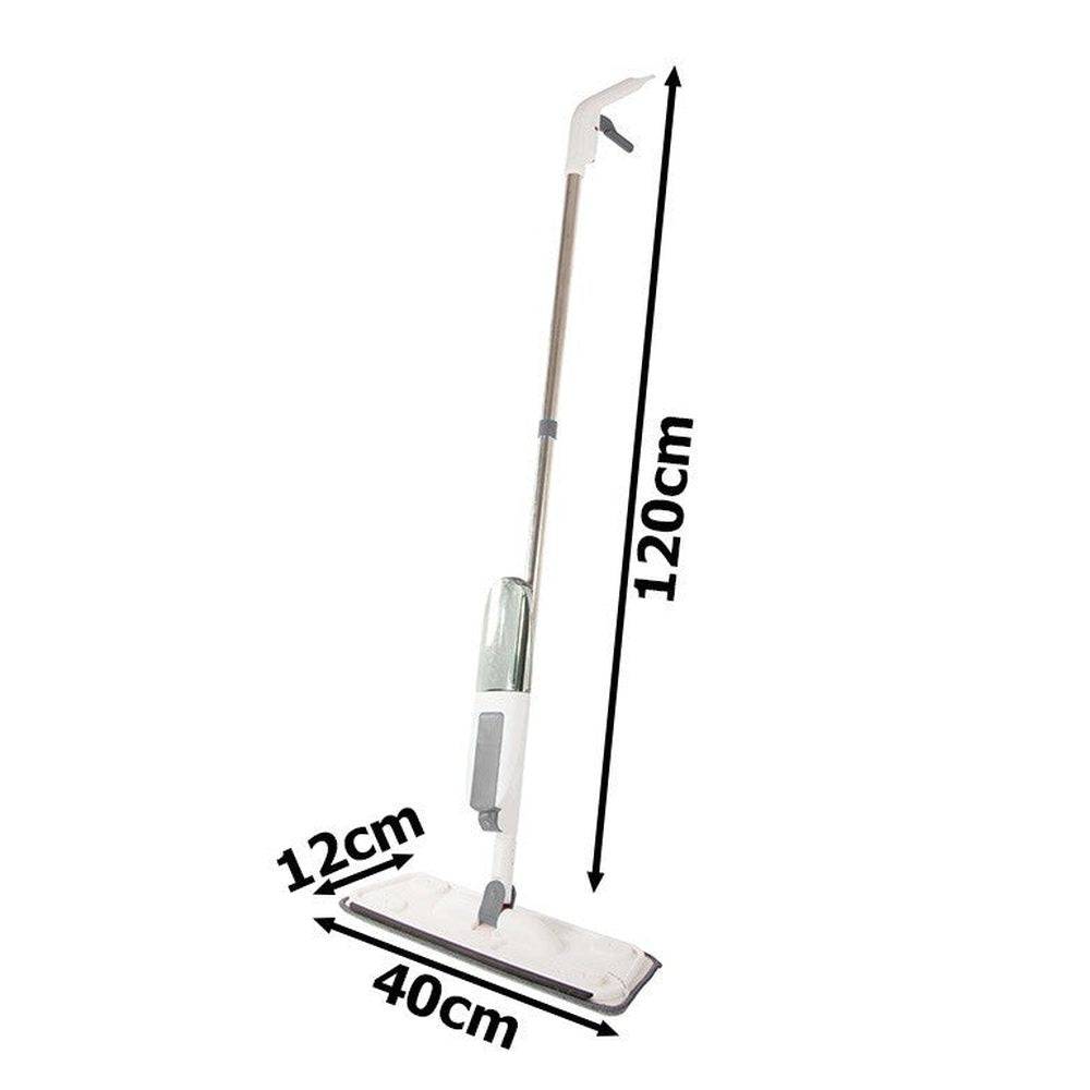 Balai à plat avec nettoyeur à eau et vaporisateur pour sols - Image 3