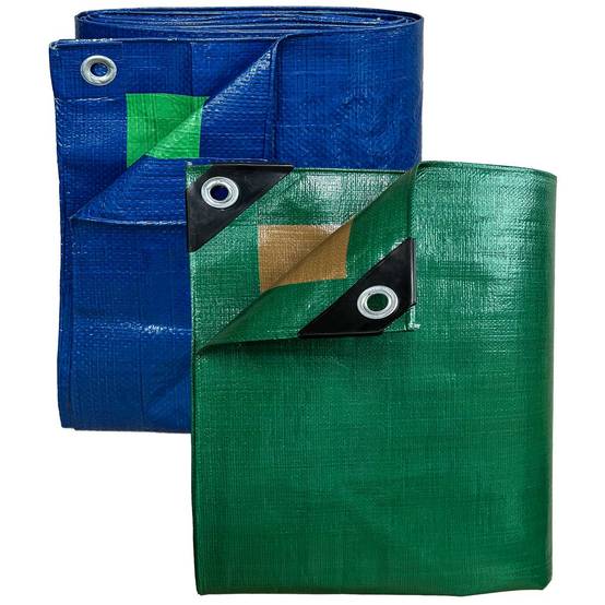 Pack 2 Bâches Agricoles - Tailles Complémentaires - 3x5m (x1) HQ250AG + 6x10m (x1) SR150AG - Bâches imperméables -PD4AG TECPLAST - Image 1