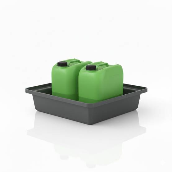 Bac de rétention 30l empilable-plast'up rotomoulage - Image 1