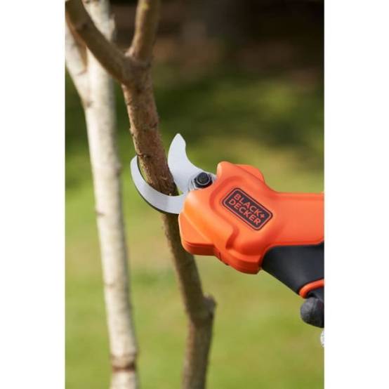 Sécateur sans fil - BLACK+DECKER - BCPP18D1-QW - 18V 2Ah - Noir / Orange - Image 6