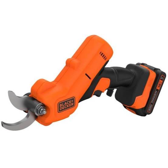 Sécateur sans fil - BLACK+DECKER - BCPP18D1-QW - 18V 2Ah - Noir / Orange - Image 1