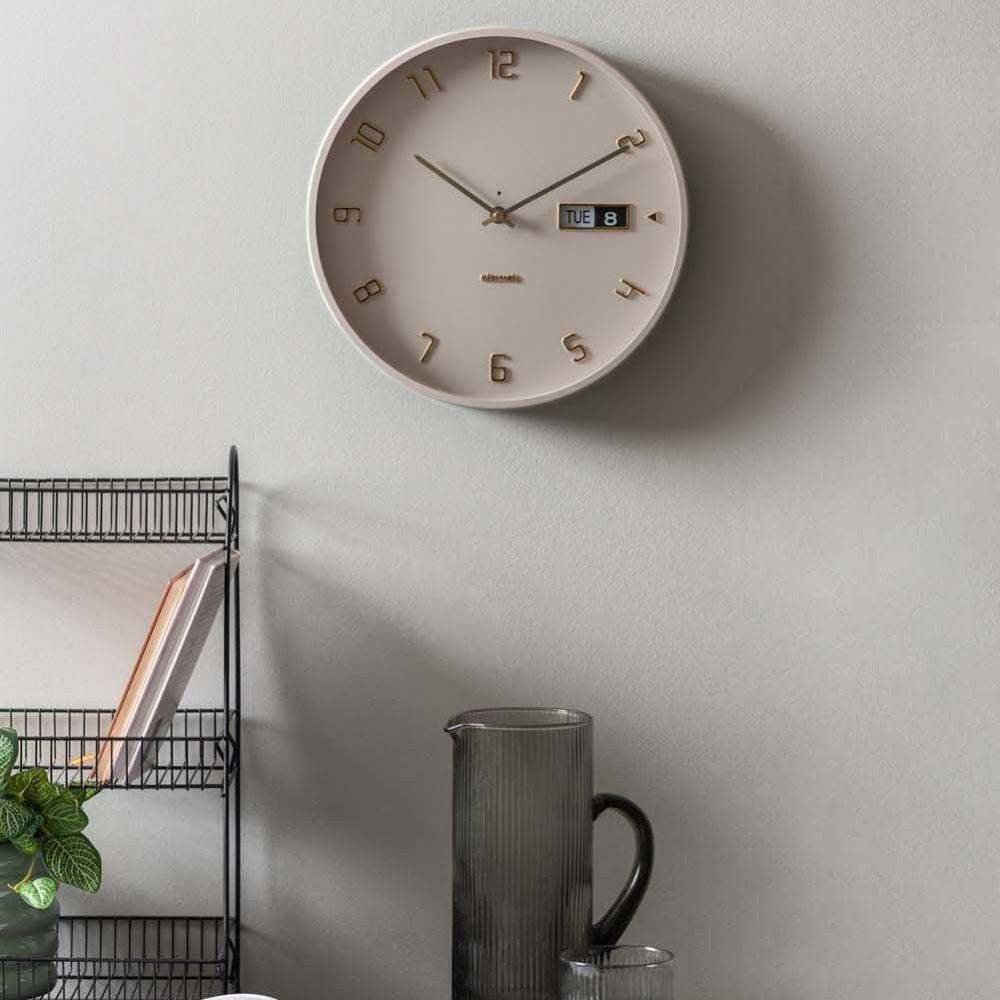 Karlsson - Horloge murale en aluminium Flip - Imagen 2