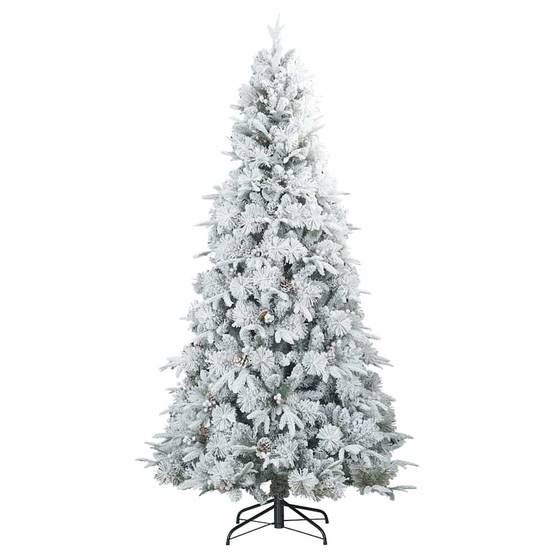 Vidaxl - Sapin de Noël Artificiel à Branches Articulées Blanc 180 cm vidaXL 3397480 - Image 5