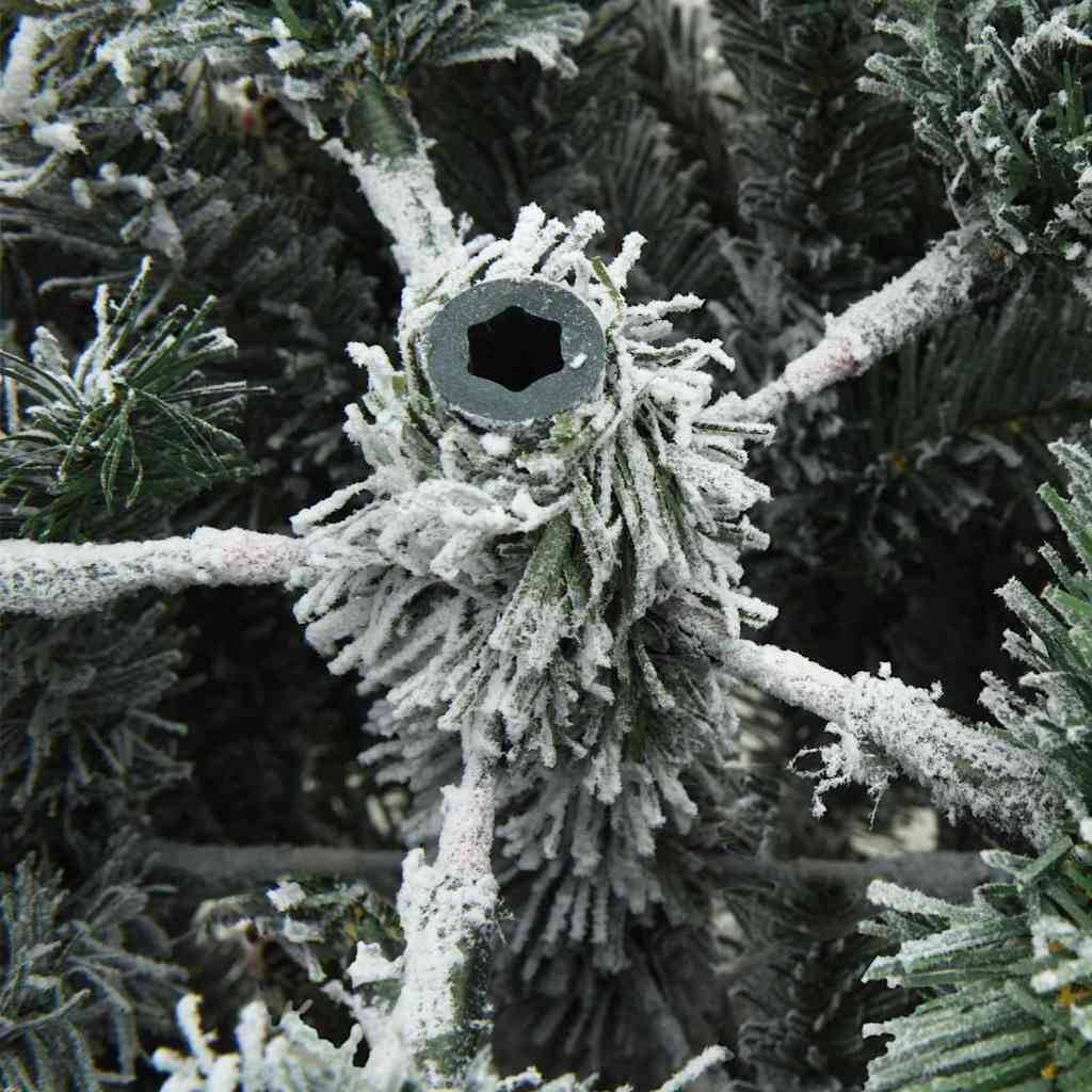Vidaxl - Sapin de Noël Artificiel à Branches Articulées Blanc 180 cm vidaXL 3397480 - Image 10