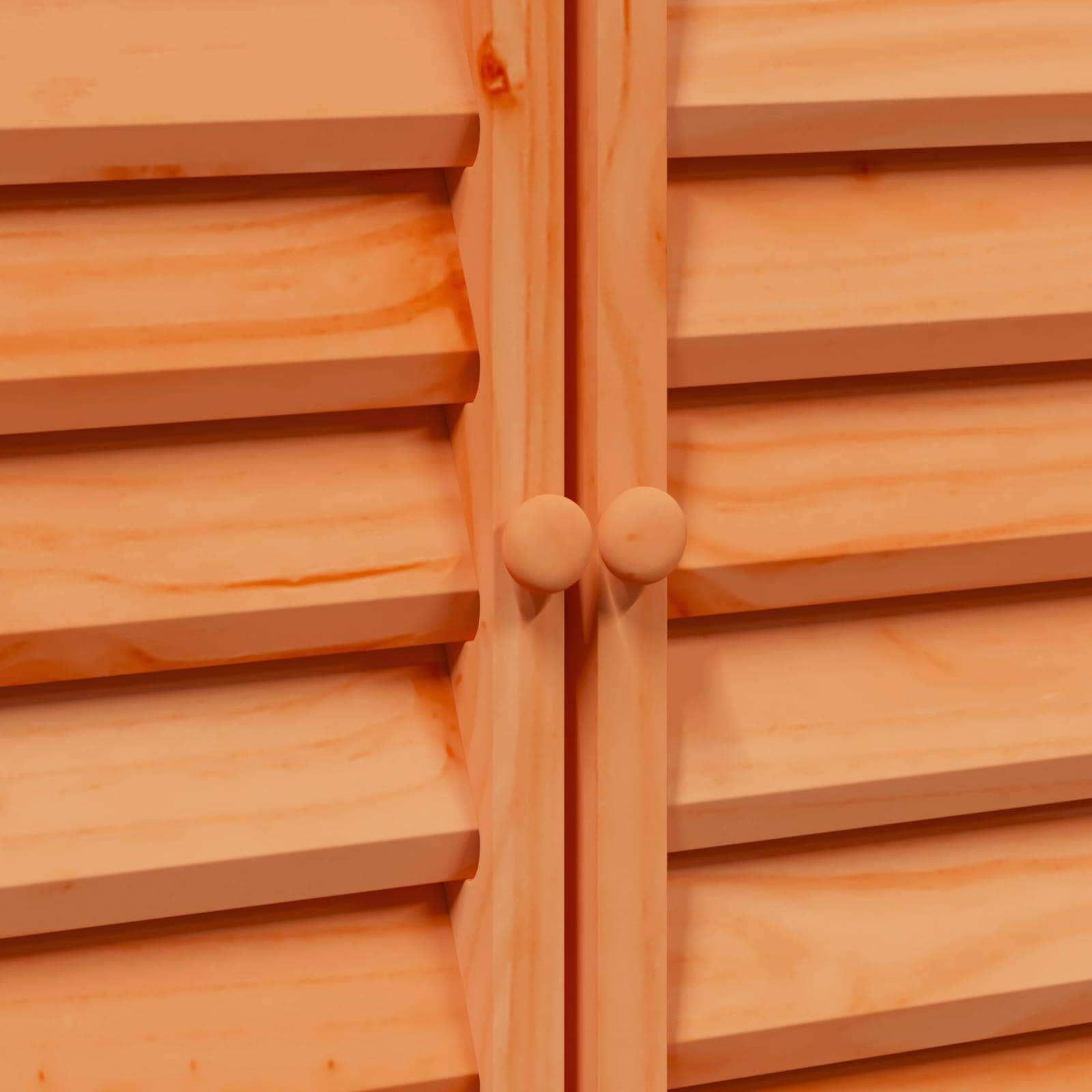 Vidaxl - Abri de jardin Marron 106 x 56 x 113,5 cm Bois de Sapin Massif vidaXL 42033459 - Image 10