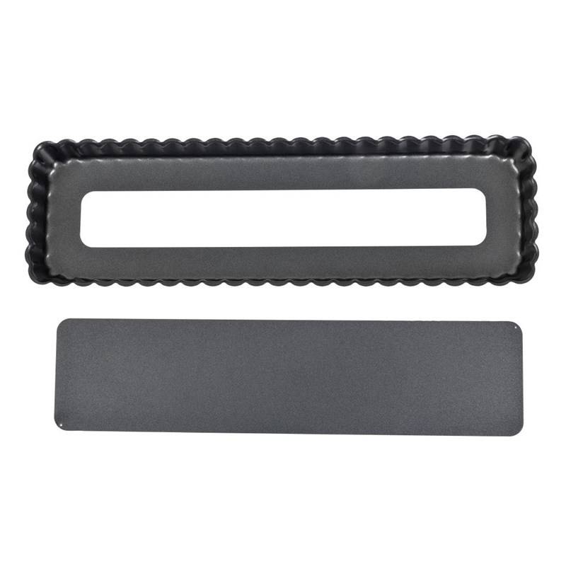 Moule à tarte rectangle avec fond démontable - Imagen 3