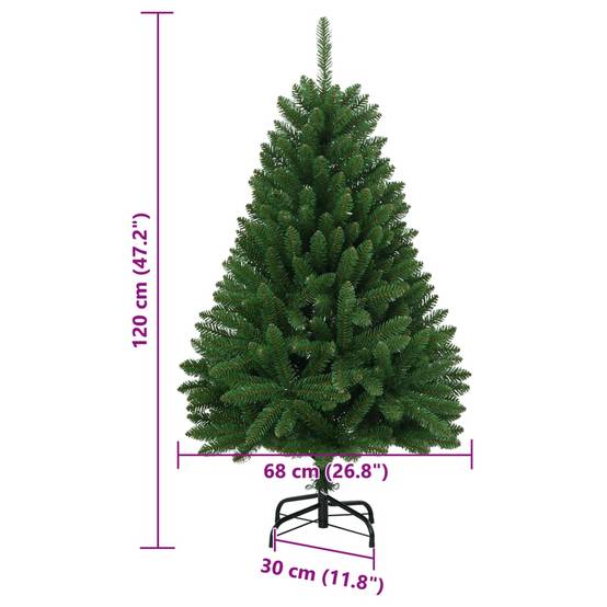 ComfortXL - Sapin de Noël artificiel 120 cm montage facile système articulé – ComfortXL Outdoor Living - Image 8