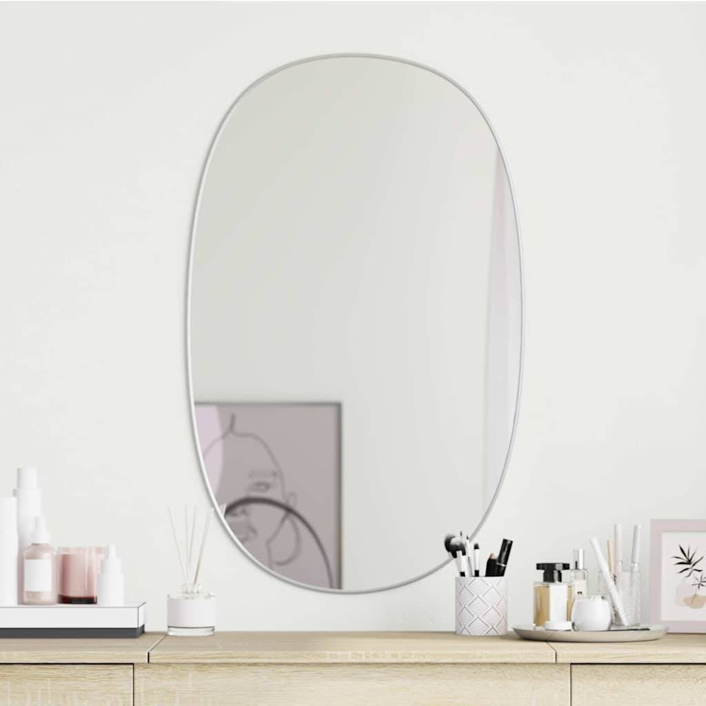 Maison Chic - Miroir mural Argenté 80x50 cm Maison Chic - Image 2