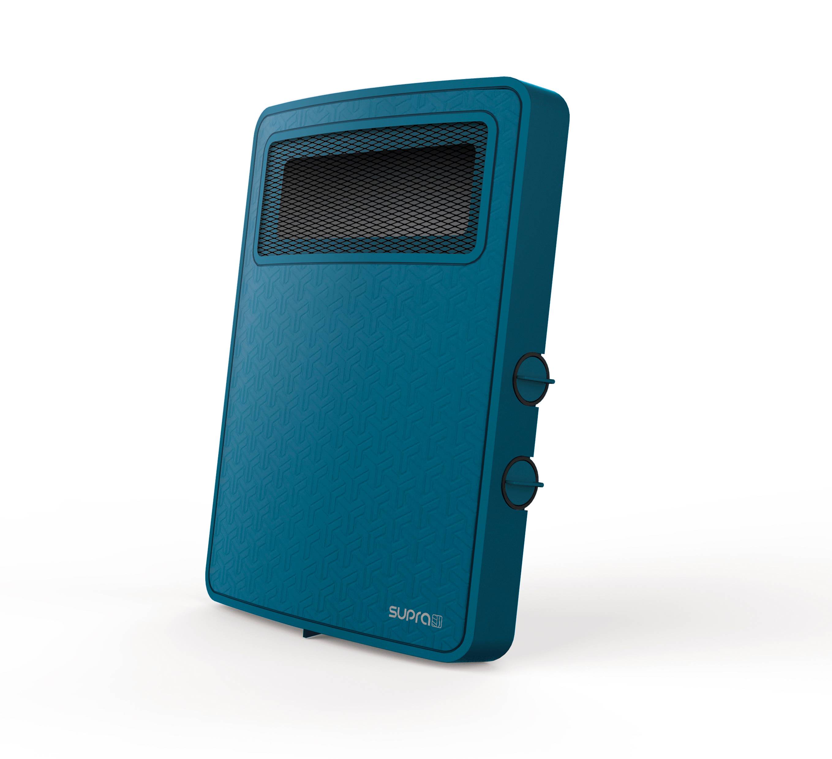 Supra - Chauffage soufflant 2000w bleu ETNO GRAPHIK BLEU CAPRI Supra - Imagen 1