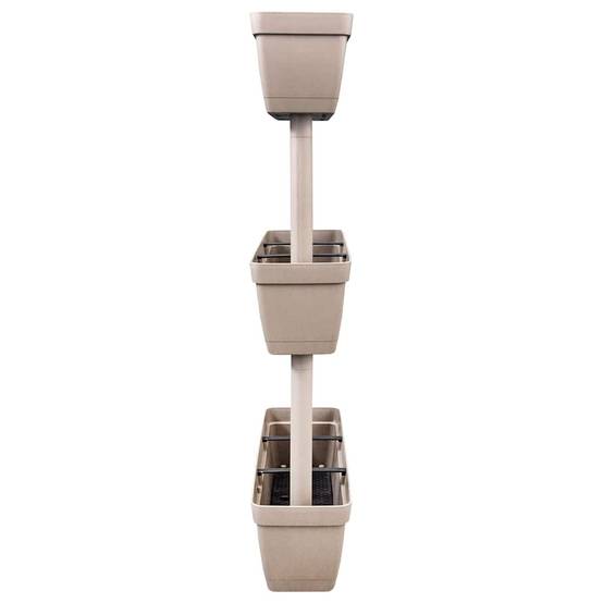 Vidaxl - Jardinières 6 pcs 100 cm Taupe vidaXL 151825 - Image 7