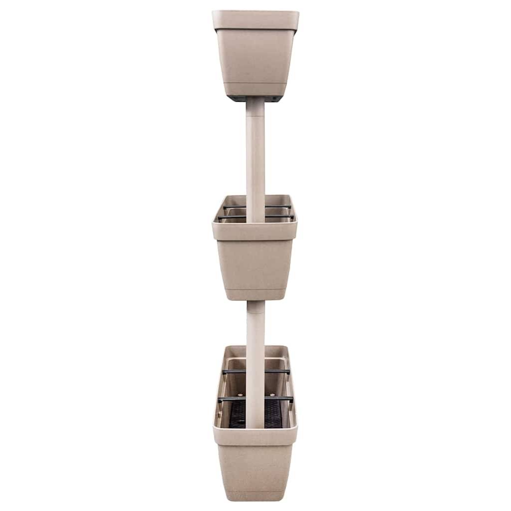 Vidaxl - Jardinières 6 pcs 100 cm Taupe vidaXL 151825 - Image 7