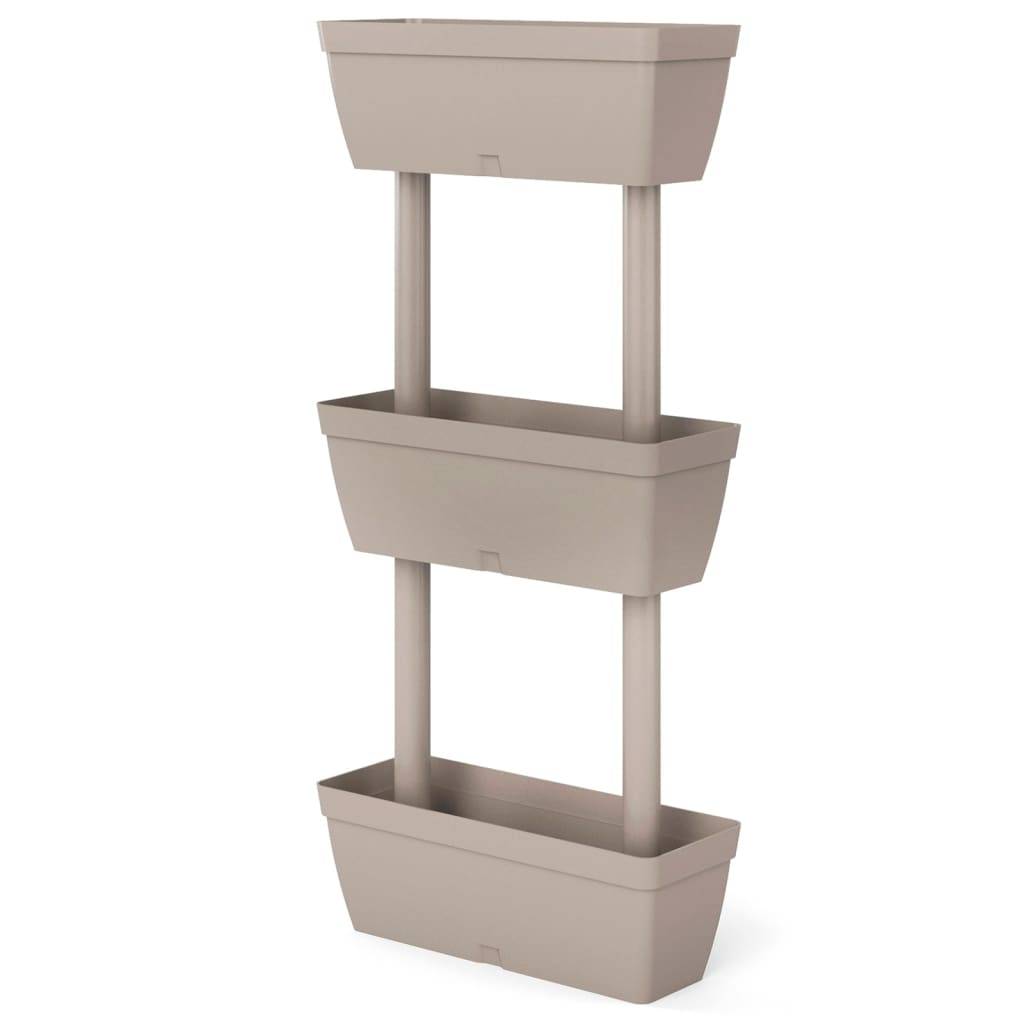 Vidaxl - Jardinières 6 pcs 100 cm Taupe vidaXL 151825 - Image 9