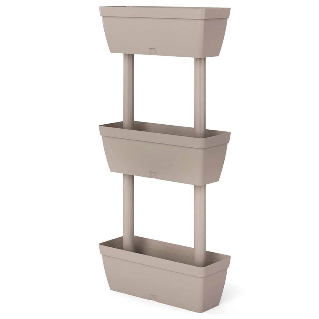 Vidaxl - Jardinières 6 pcs 100 cm Taupe vidaXL 151825 - Image 4