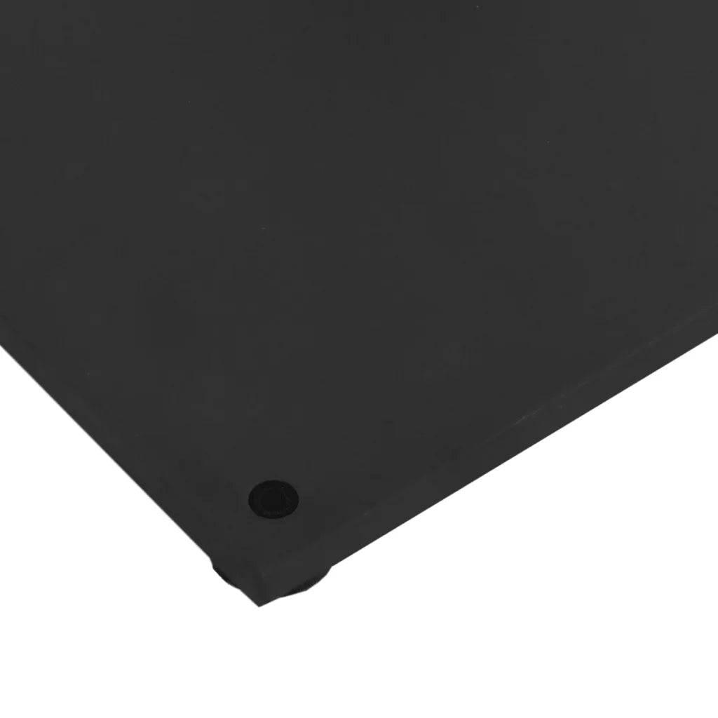 Base de parasol rectangulaire 60,5 x 41 x 38 cm avec 3 adaptateurs stabilité renforcée style extérieur en acier noir - Image 5