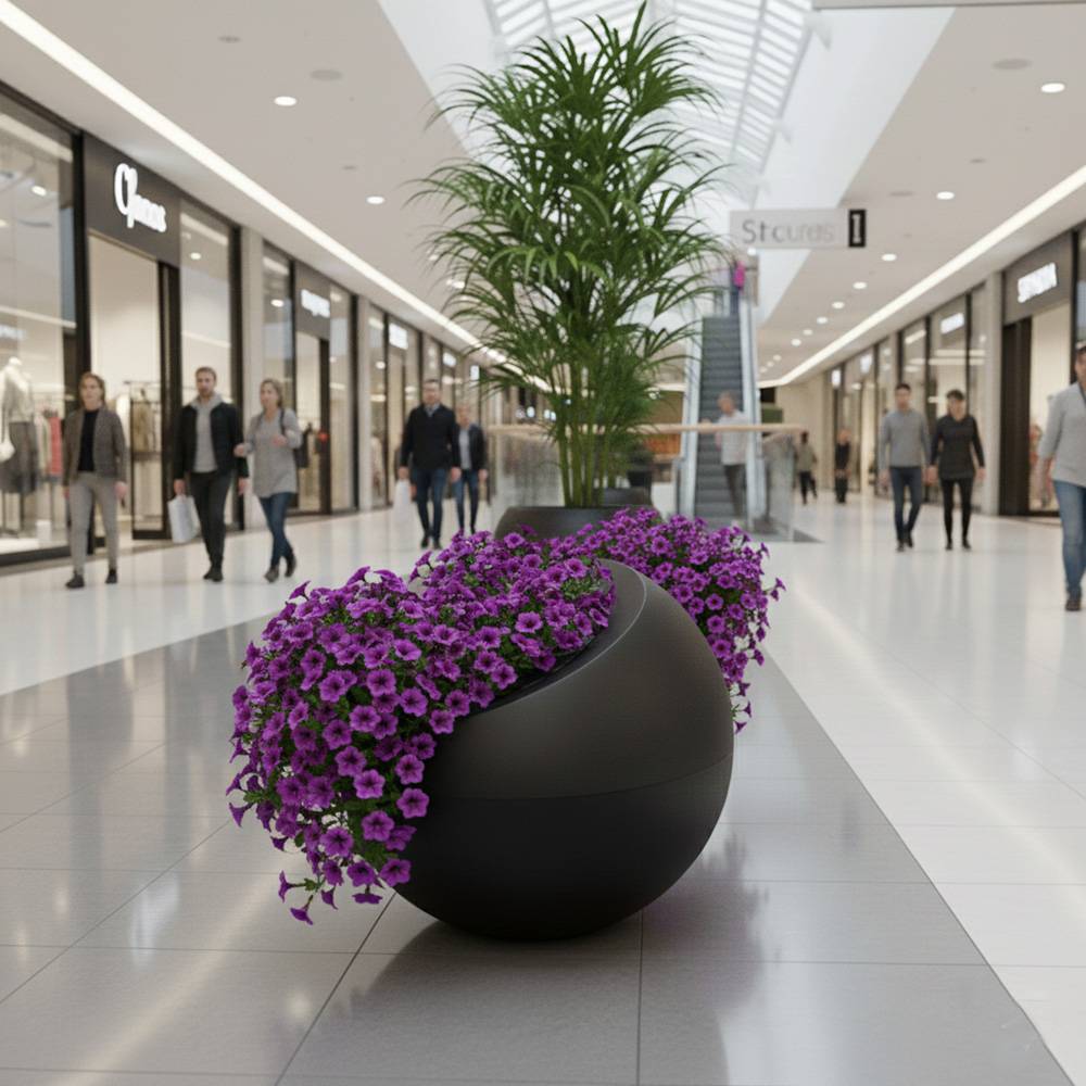 Pot de fleurs dolce vita 300l - plast'up rotomoulage - Image 4