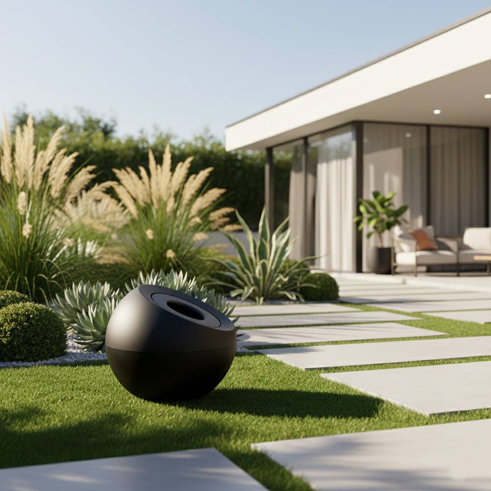 Pot de fleurs dolce vita 300l - plast'up rotomoulage - Image 2