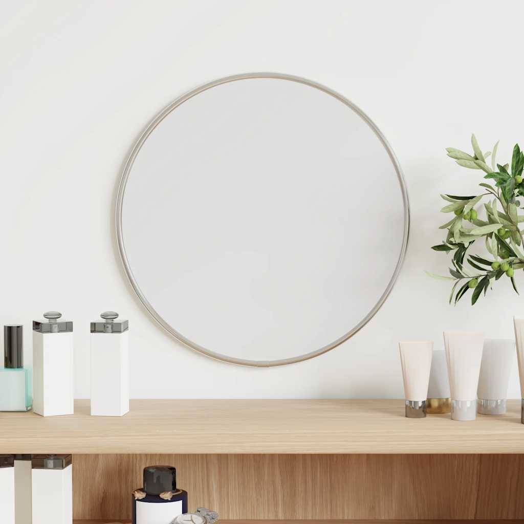 Maison Chic - Miroir mural - Miroir décoratif Argenté Ø 30 cm Rond - Image 2