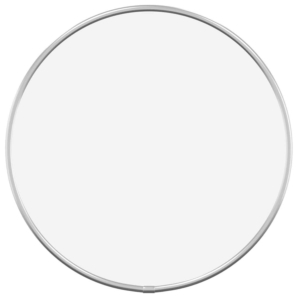 Maison Chic - Miroir mural - Miroir décoratif Argenté Ø 30 cm Rond - Image 1
