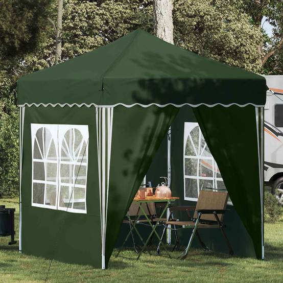 ComfortXL - Tente de réception pliante Oxford jardin hauteur réglable 2x2m verte - ComfortXL Outdoor Living - Image 1