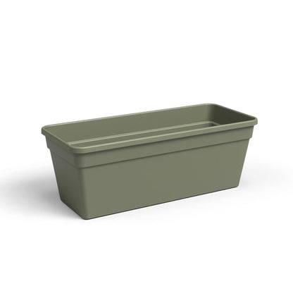 Artevasi - Jardinière Madagascar plastique vert sec 100 cm - ARTEVASI