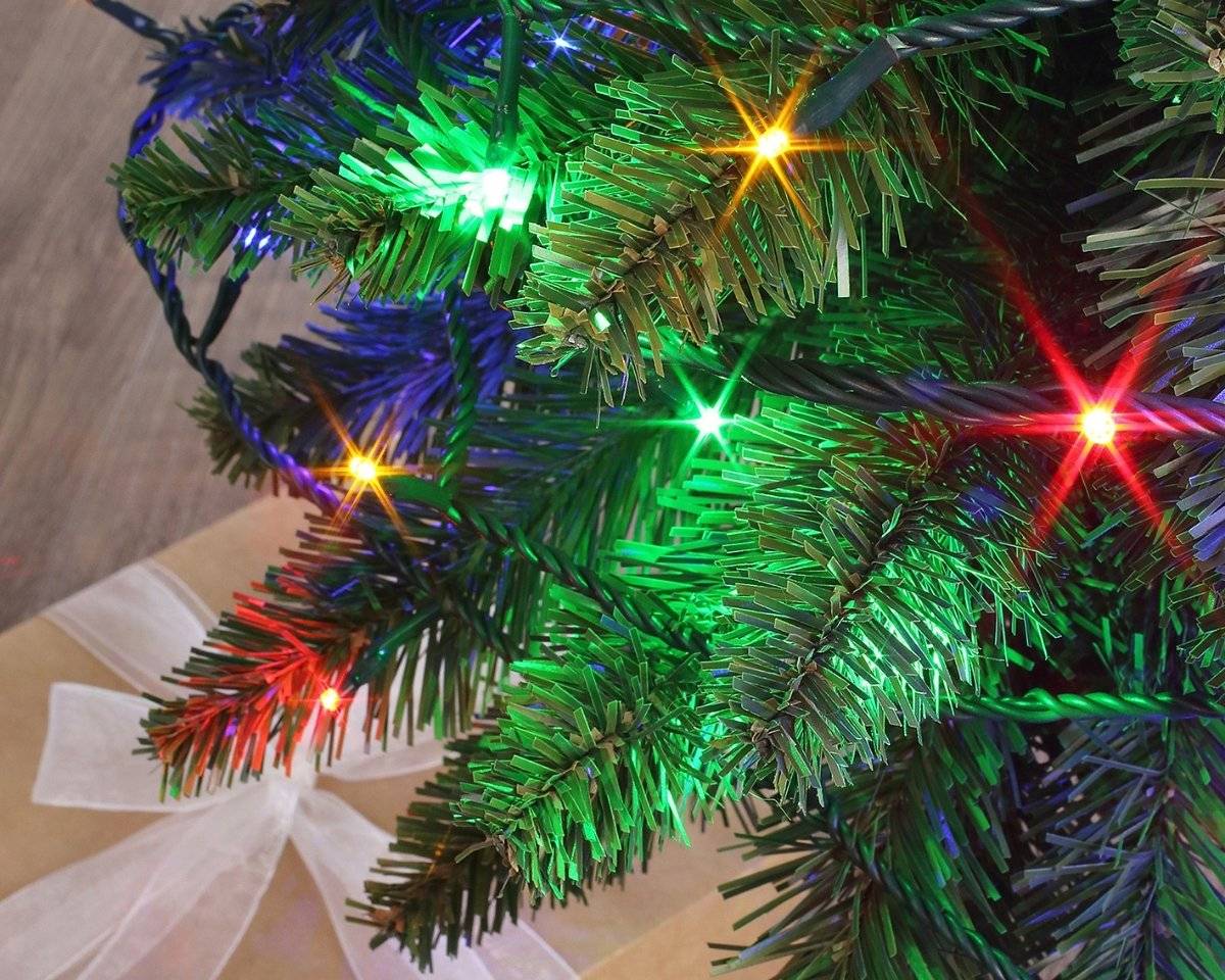 Blachere Illumination - Guirlande LED compact Multicolore 800 LED - L.18m Blachere Illumination - Image 2