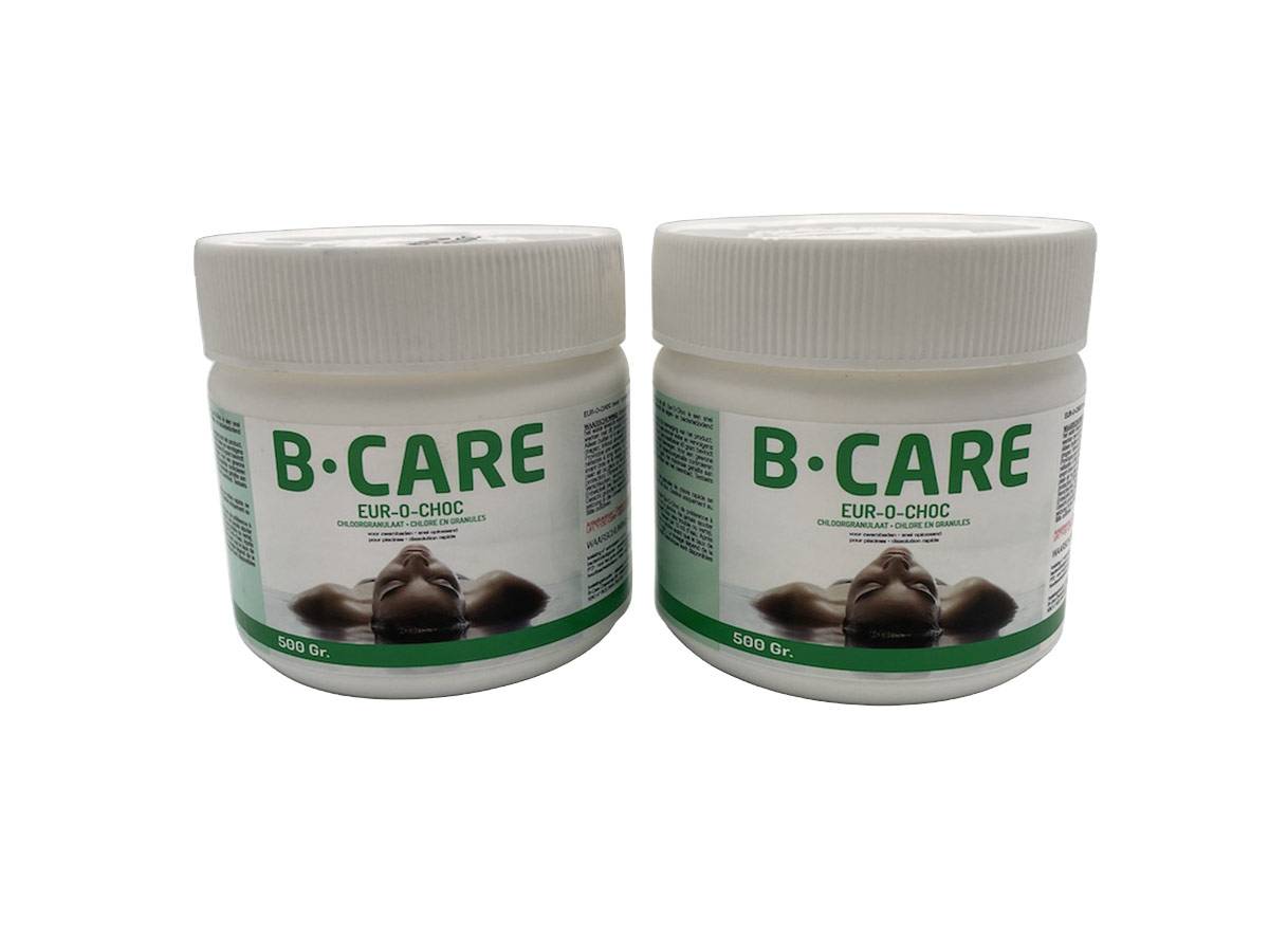 BSI - Chlore action rapide ou chlore choc - Granulés - Dissolution rapide - Désinfection - Piscine - Eur-O-Tabs - 2 x 500g - Imagen 1
