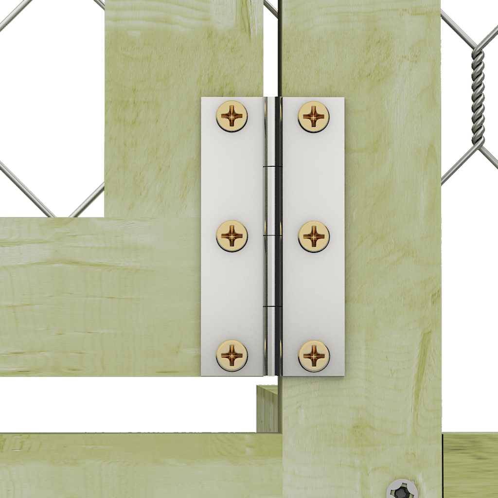 Vidaxl - Poulailler 1,5x1,5x2 m Pinède imprégnée vidaXL 278399 - Imagen 5