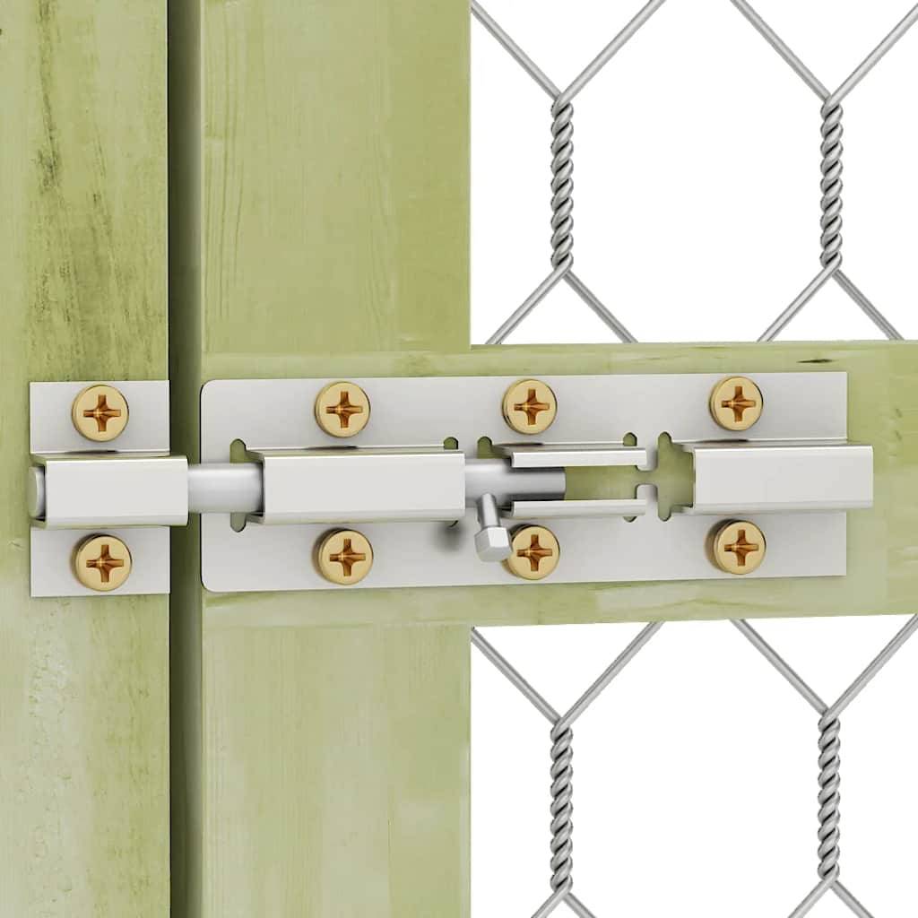 Vidaxl - Poulailler 1,5x1,5x2 m Pinède imprégnée vidaXL 278399 - Imagen 6