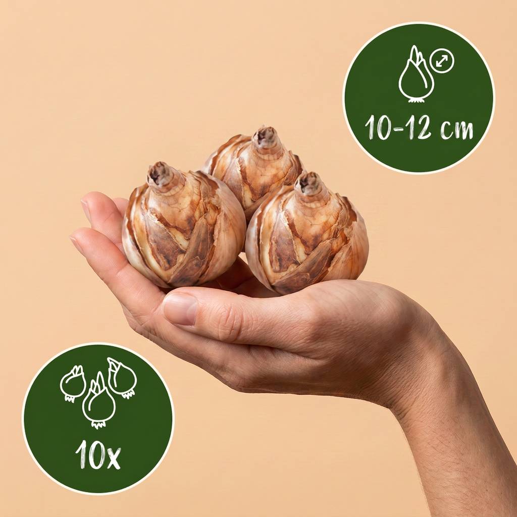 La Green Touch - Narcisse Replete - 10 bulbes - calibre 10/12 - Image 3