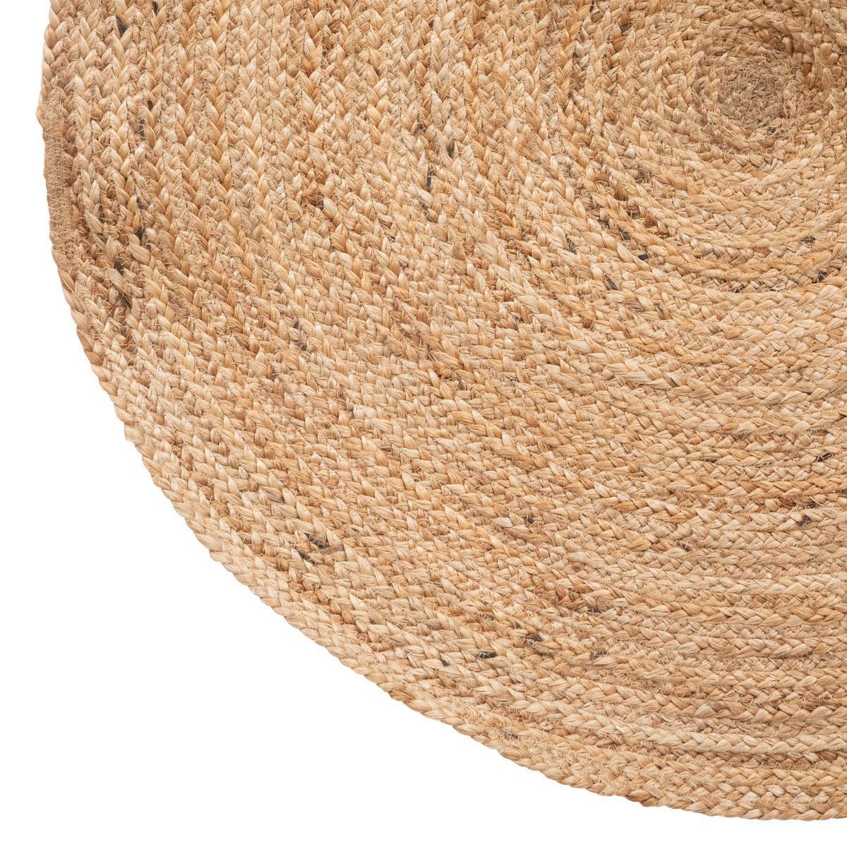 Atmosphera - Tapis "Natura" en jute D80cm - Atmosphera Créateur d'intérieur - Imagen 4