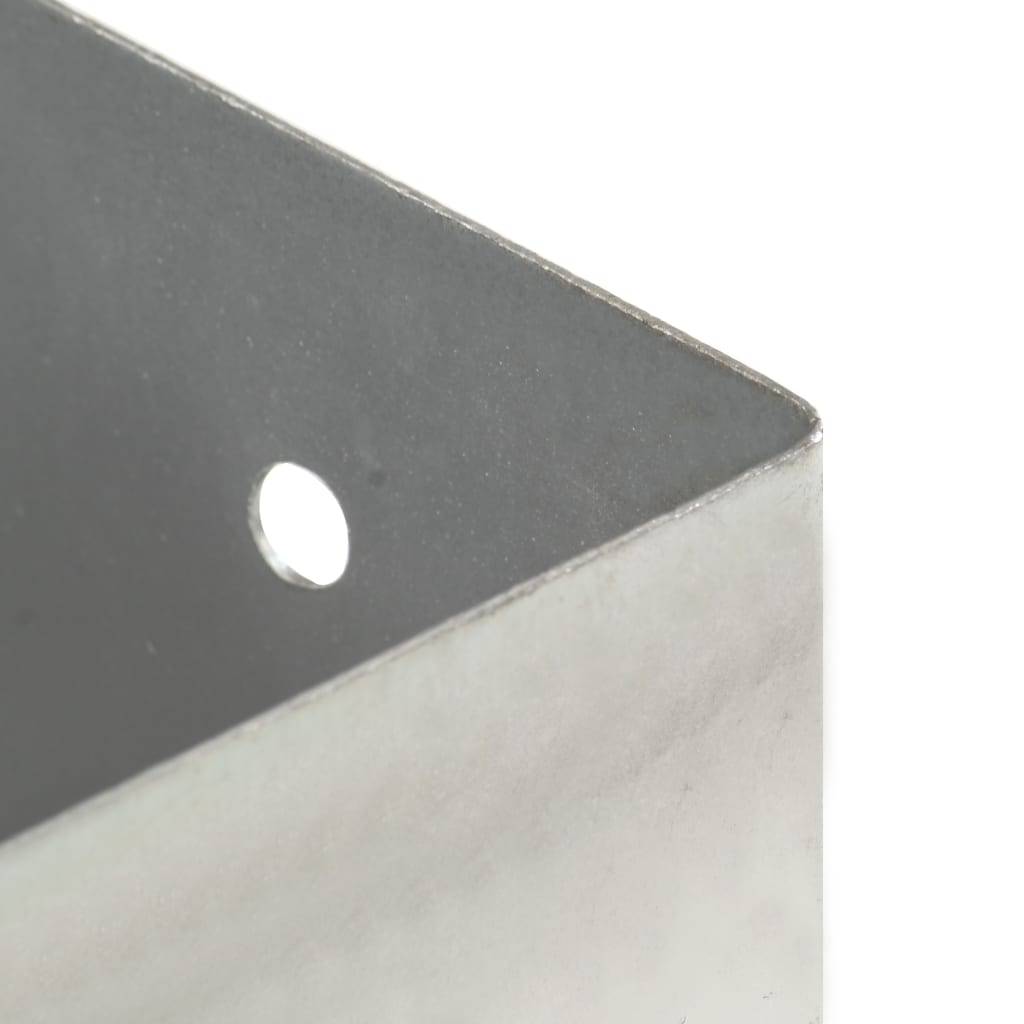 Ancre de poteau métal galvanisé 101 mm x 150 mm x 150 mm - PANGIVO - Image 7