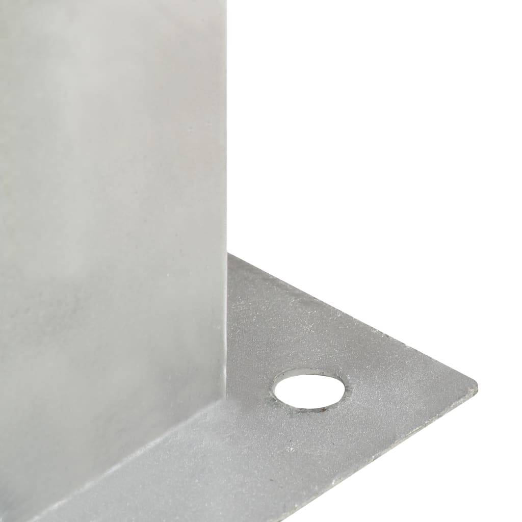 Ancre de poteau métal galvanisé 101 mm x 150 mm x 150 mm - PANGIVO - Image 6
