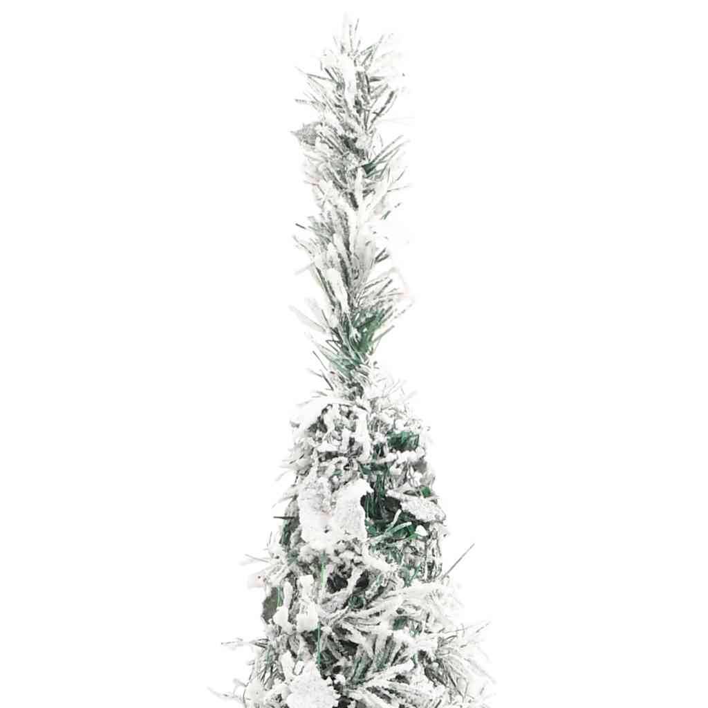 ComfortXL - Sapin de Noël Artificiel Escamotable Floconné Pré-éclairé 100 LED 150 cm – ComfortXL Outdoor Living - Image 7