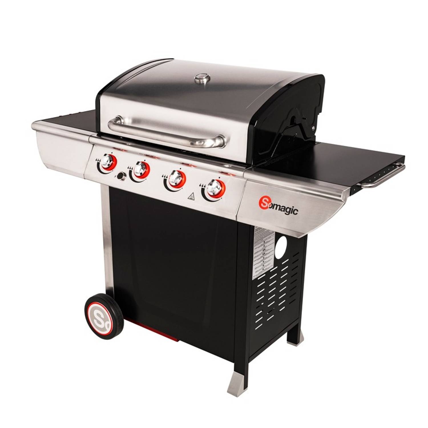 Somagic - MANHATTAN 400GPI barbecue à gaz 4 brûleurs 14kW - SOMAGIC - Image 1