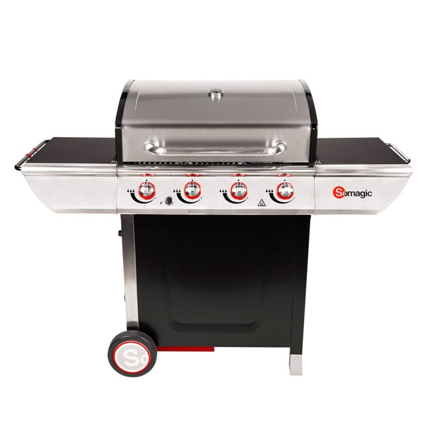 Somagic - MANHATTAN 400GPI barbecue à gaz 4 brûleurs 14kW - SOMAGIC - Image 2